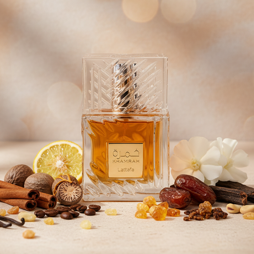 Coffret Khamrah (Parfum + Spray + Diffuseur)